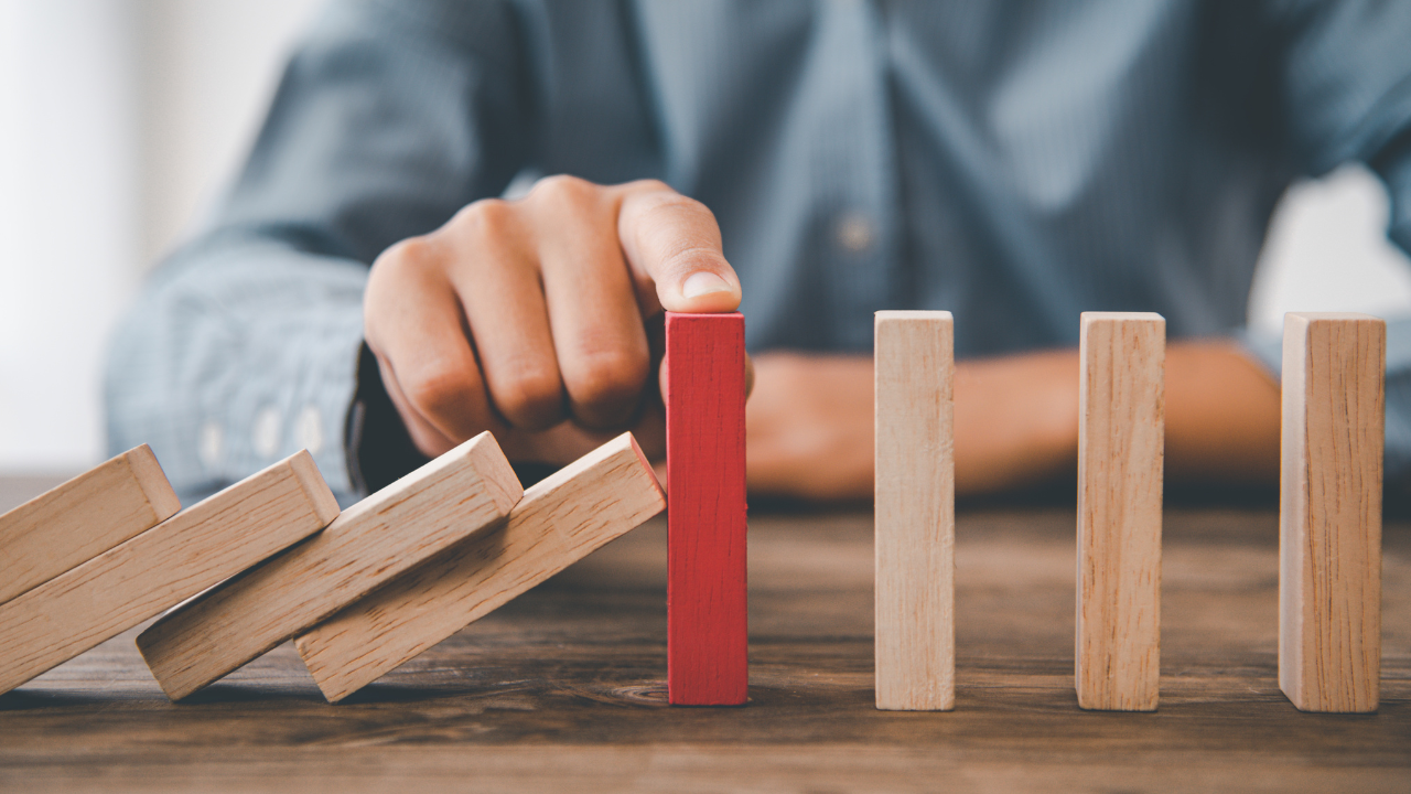 Crisis escalation model — stages from anxiety through tension reduction